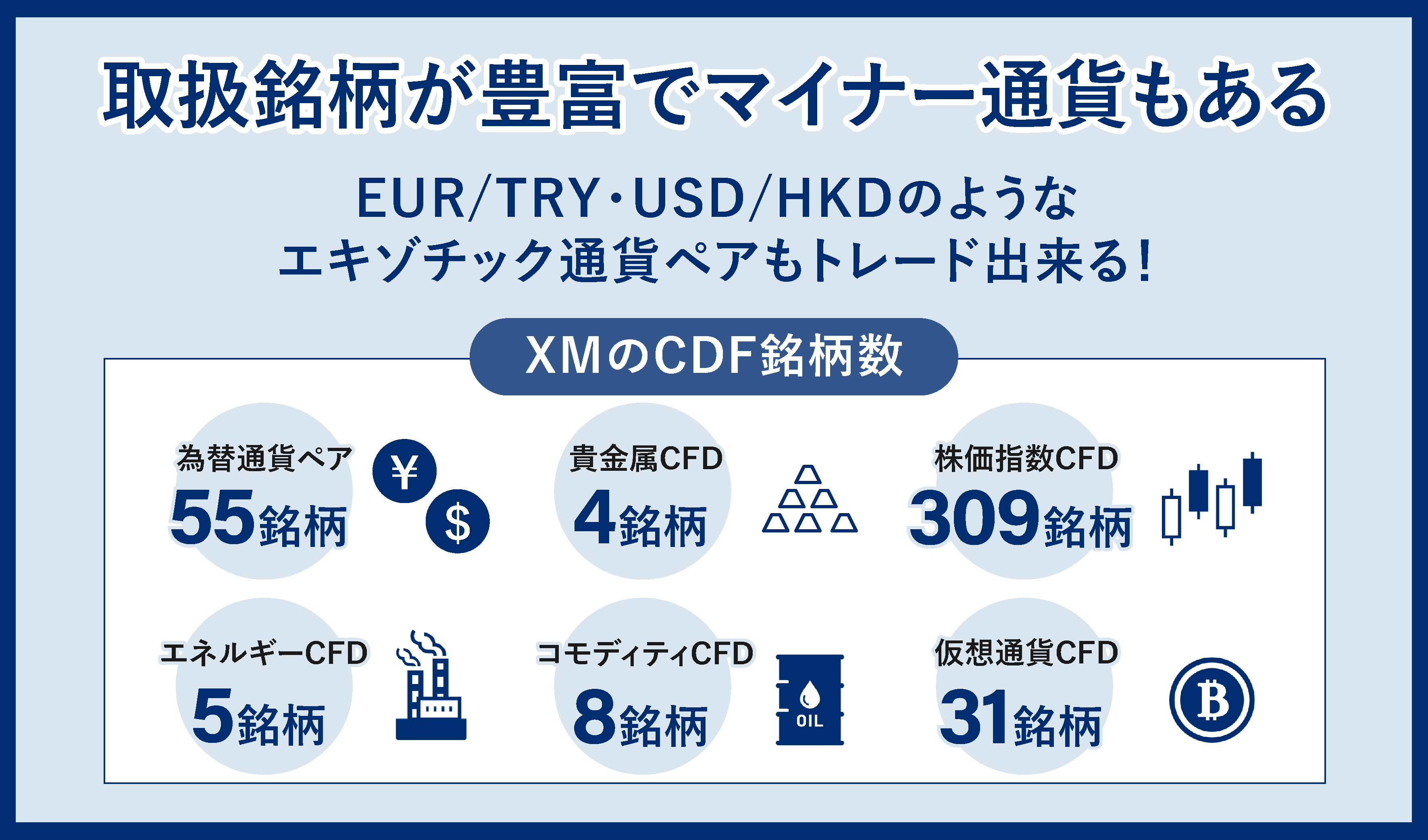 良い評判⑤取扱銘柄が豊富でマイナー通貨もある