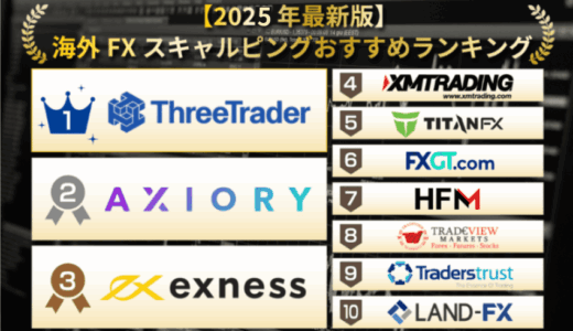 海外FXのスキャルピング向けおすすめ口座｜短期売買で稼ぎやすい業者を徹底比較【2025年7月最新】